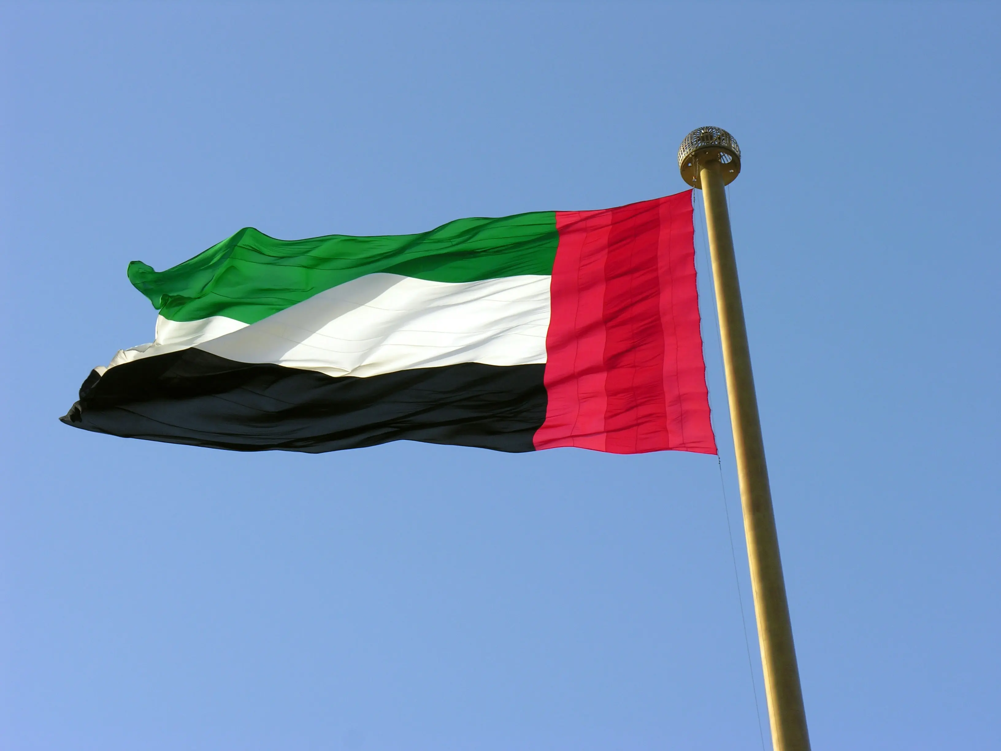 UAE Flag to represent free zone vs offshore company in UAE