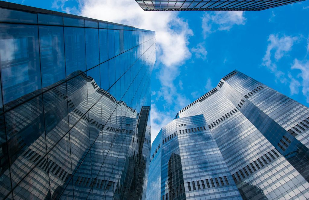 Company building representing individual vs corporate nominee service 