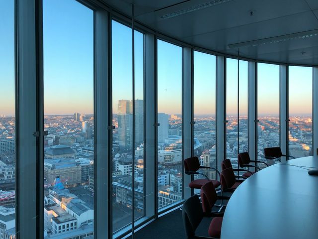 Empty board room representing offshore company nominee shareholders